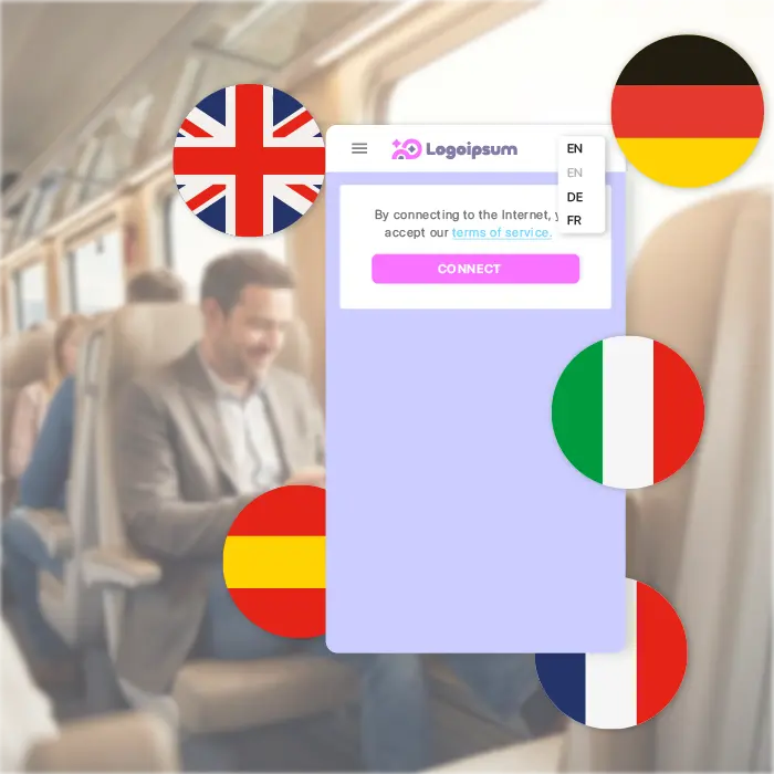 Captive Portal in mehreren Sprachen verfügbar